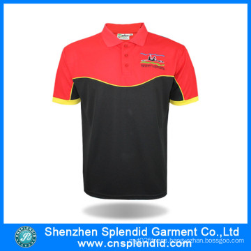 Apparel Manufacturers China Men Color Combination Sports Polo Shirt